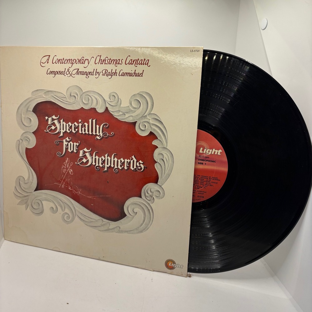 Ralph Carmichael Specially For Shepherds A Contemporary Christmas Cantata Vinyl‎
